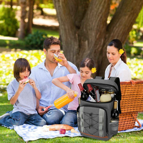 25L insulated cooler backpack Leakproof,36-Can,4-5 Hour Cold Retention