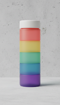 Sun Pop Water Bottle With Flip Straw