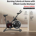 Quiet Magnetic Resistance Exercise Bike – Digital Display & Wireless