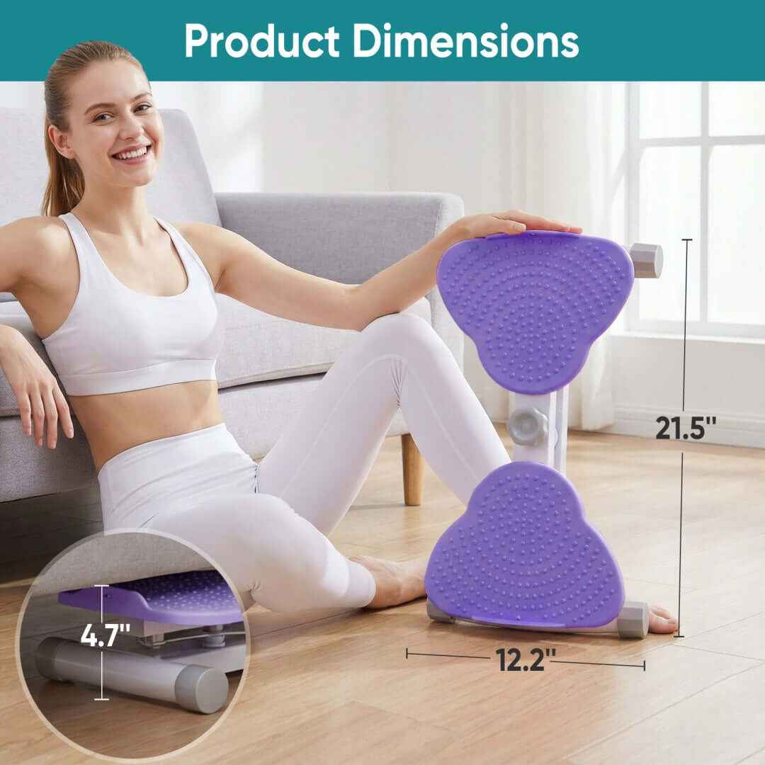 Waist and Abdomen Rotation Machine –Core trainer Dual Resistance Bands