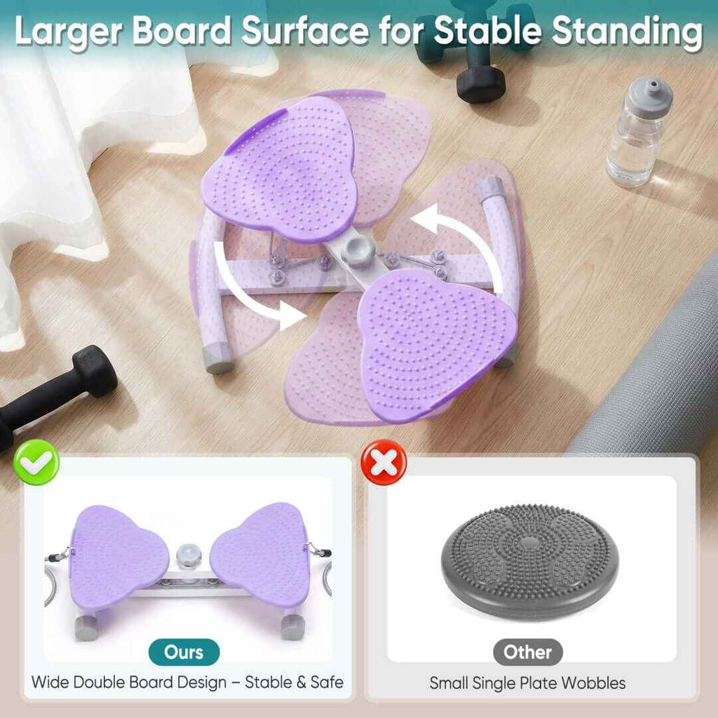 Waist and Abdomen Rotation Machine –Core trainer Dual Resistance Bands