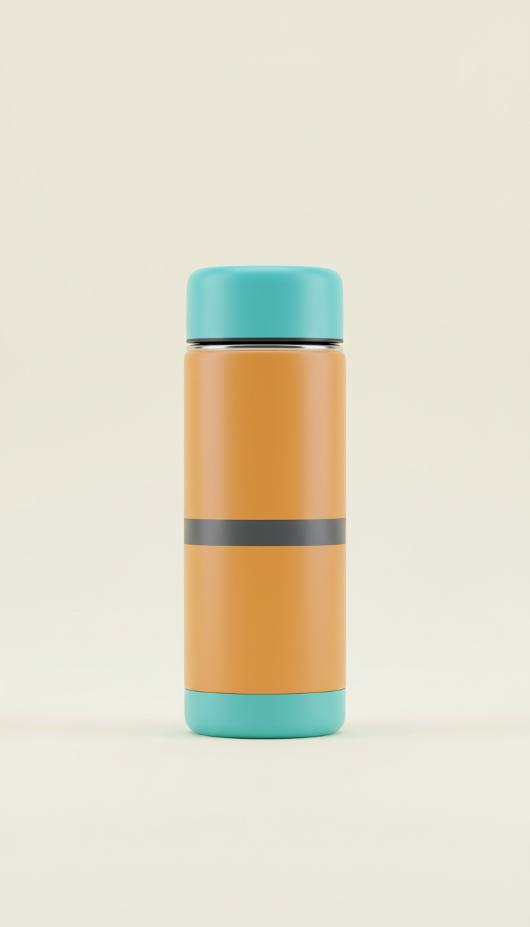 Insulated Water Bottle Vibrant Logo