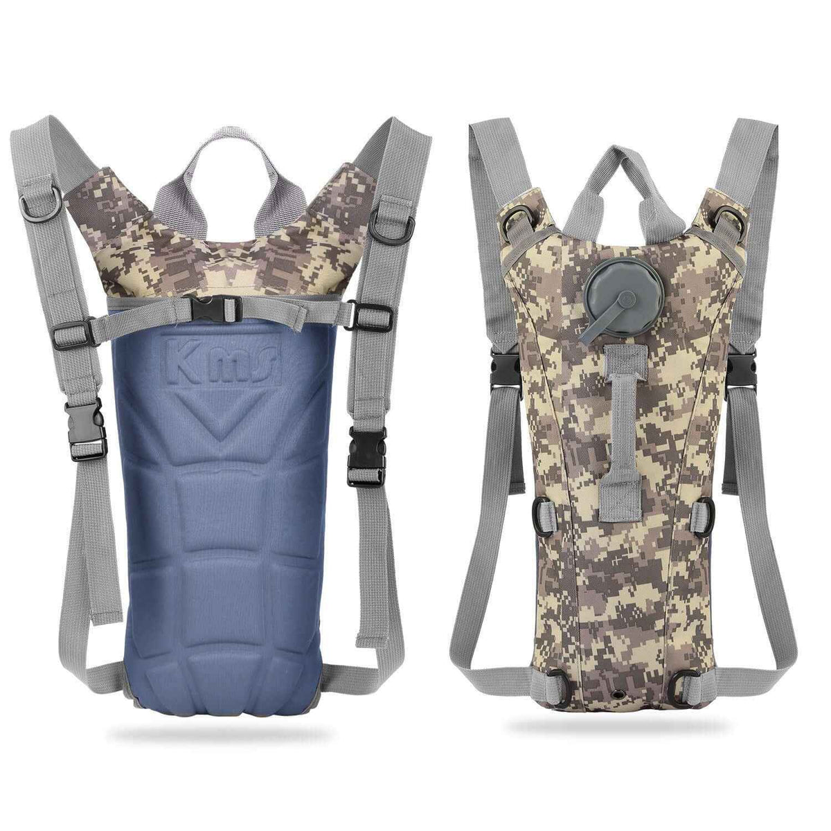 3L Tactical Hydration Pack – Water Bladder Backpack for Hiking