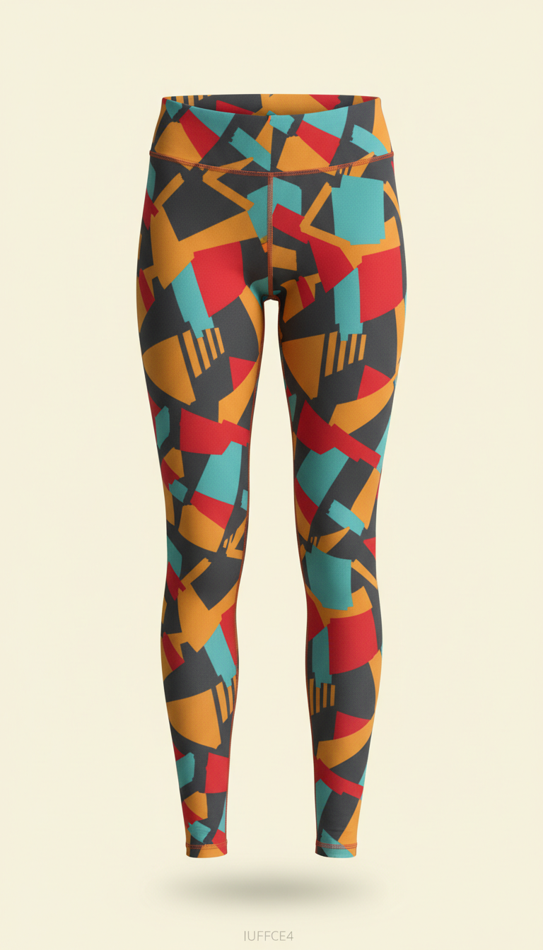 Performance Leggings Bold Graphic Print