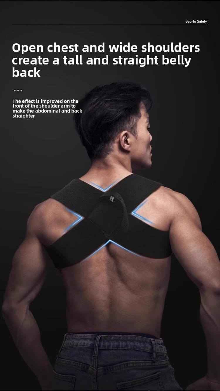 Adjustable Posture Corrector Straps –Weight Training Back Straightener