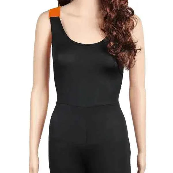 Womens Yoga Workout Jumpsuit –Sleeveless,Strappy Back, Stretchy Romper