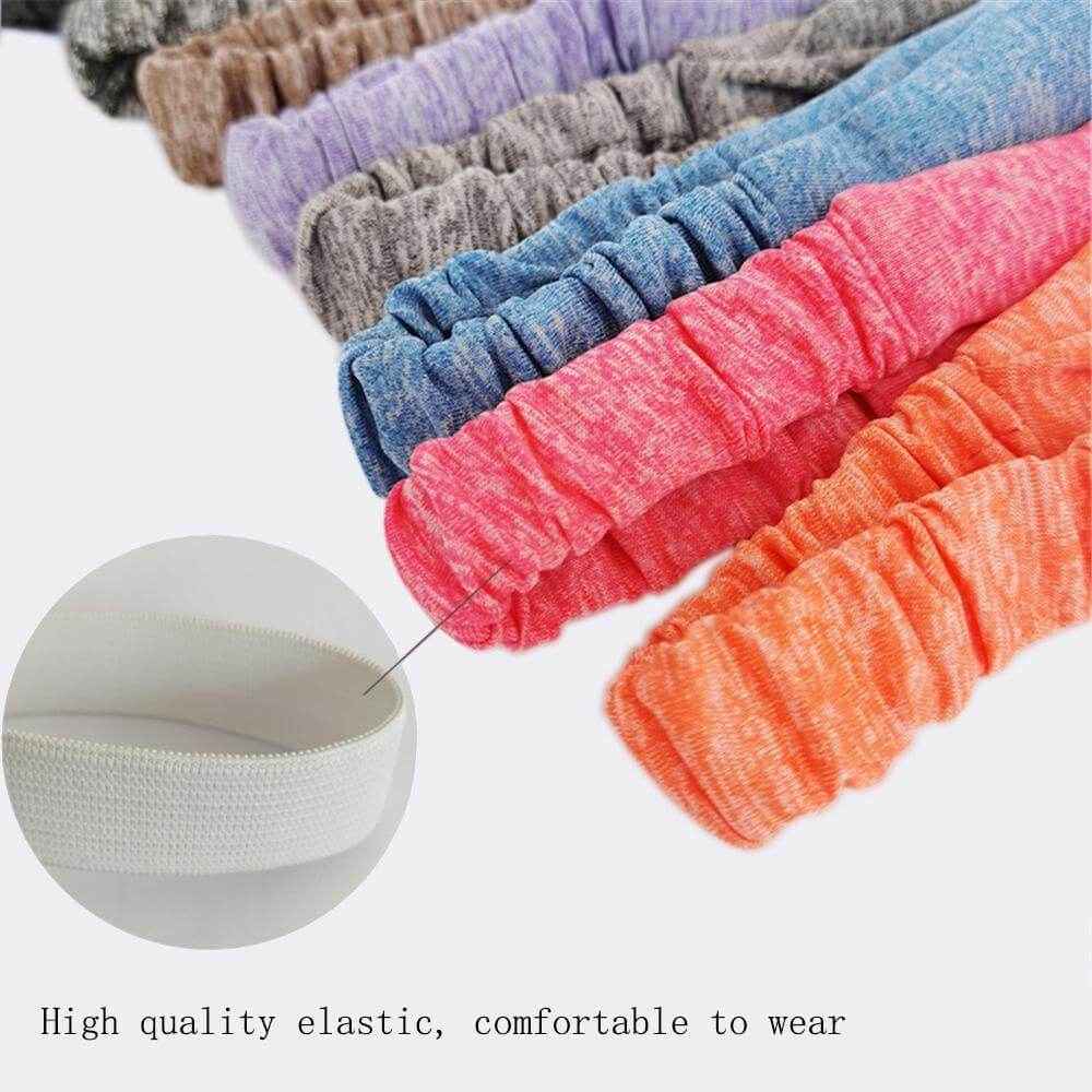 Non-Slip Workout Headbands 5-Piece – Sports Sweatbands