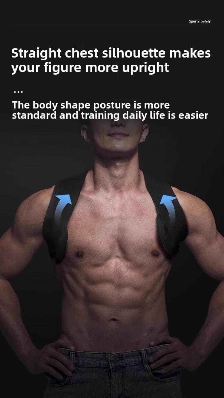 Adjustable Posture Corrector Straps –Weight Training Back Straightener