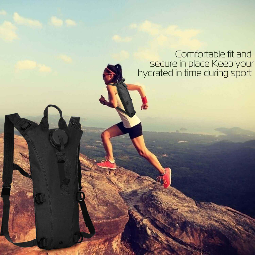 3L Tactical Hydration Pack – Water Bladder Backpack for Hiking