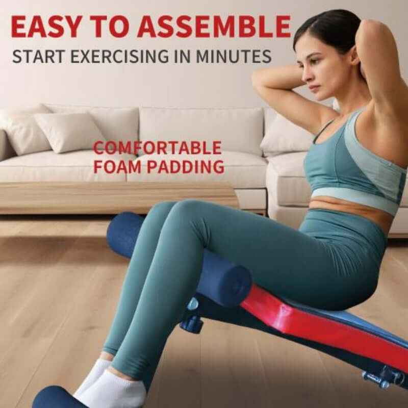 Adjustable Foldable Weight Bench –Multi-Position Training Bench,500 lb