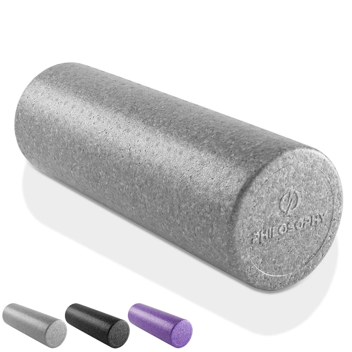 High-density foam roller for muscle recovery designed for self-massage and myofascial release.